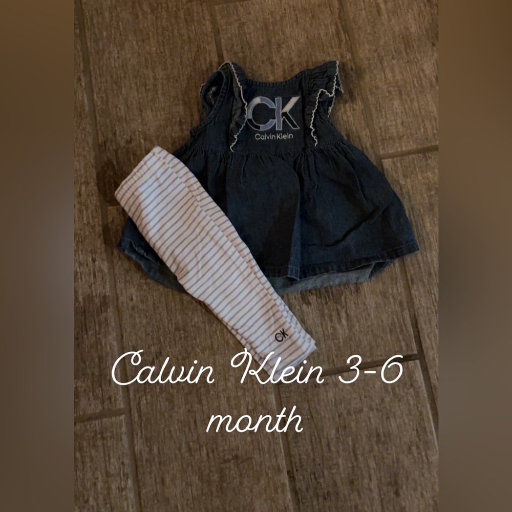 Baby girl 3-6 month Calvin Klein set
